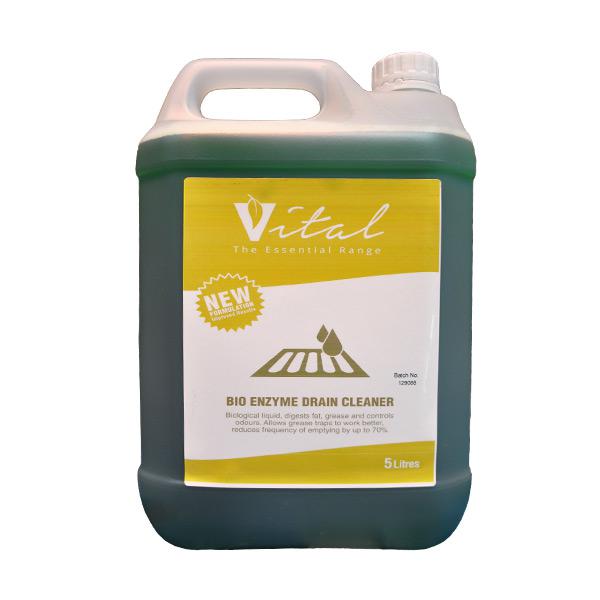 Vital Bio Enzyme Drain Cleaner 5L (Trichem Pump)